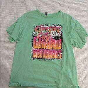 Gildan Kids Tee - Mint Green with Vibrant Graphic